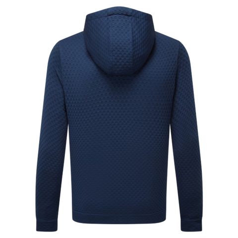 Textured Knit Hoodie Herren