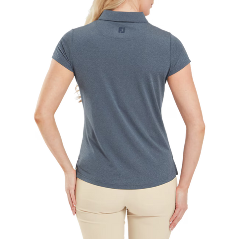 Cap Sleeve Lisle Polo Damen