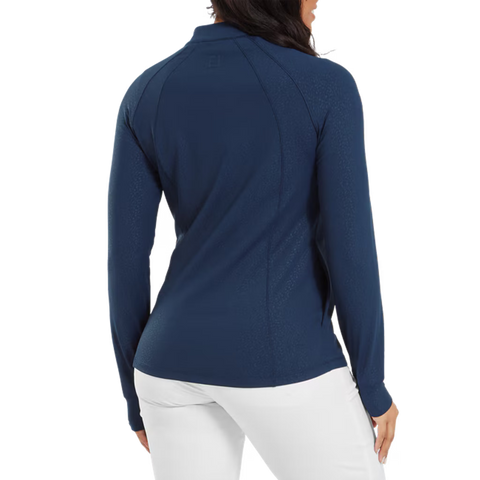 Embossed Full-Zip Midlayer Damen
