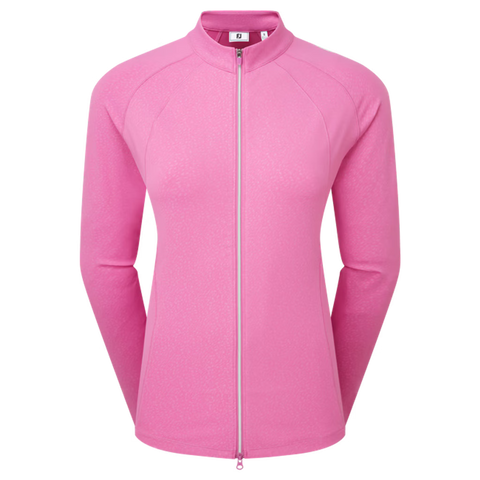 Embossed Full-Zip Midlayer Damen