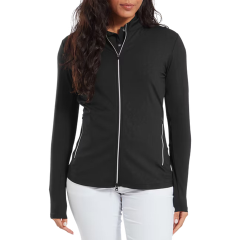 Full-Zip Debossed Midlayer Damen