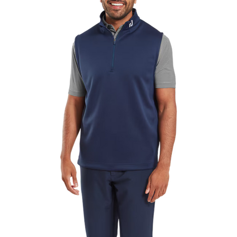 Half-Zip Weste Herren