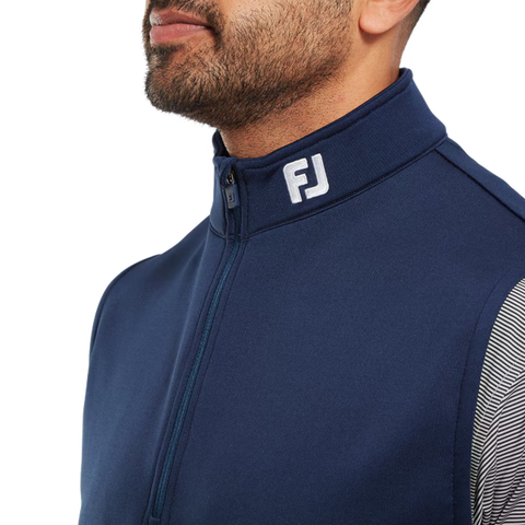 Half-Zip Weste Herren