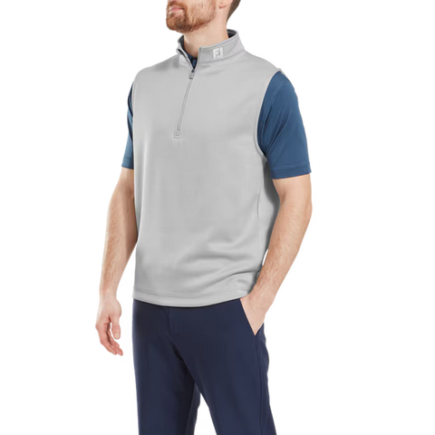 Half-Zip Weste Herren