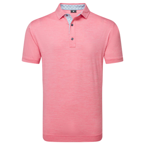 Heather Lisle with Trim Polo Herren