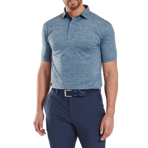 Heather Lisle with Trim Polo Herren