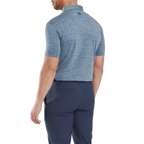 Heather Lisle with Trim Polo Herren