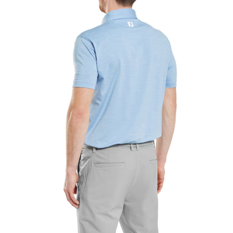 Heather Lisle with Trim Polo Herren