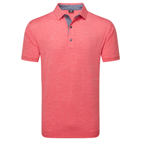 Heather Lisle with Trim Polo Herren