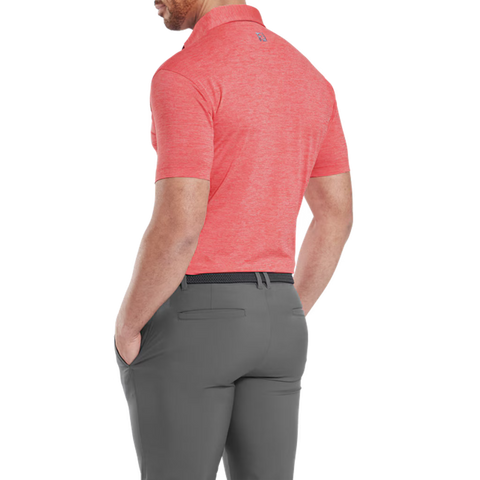 Heather Lisle with Trim Polo Herren