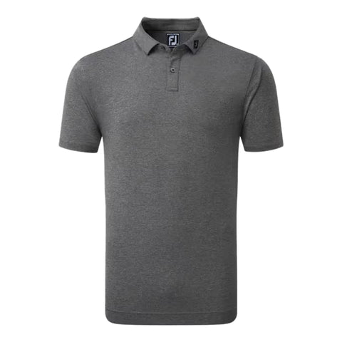 Heather Self Collar Lisle Polo Herren