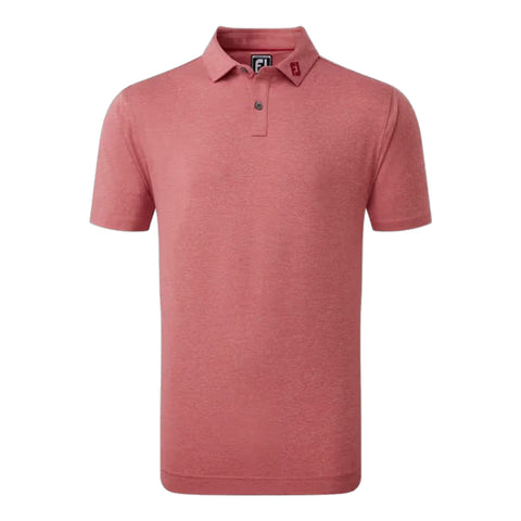 Heather Self Collar Lisle Polo Herren