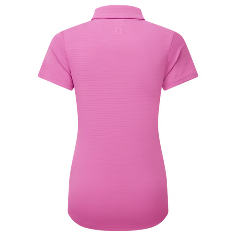 Jacquard SS Polo Damen