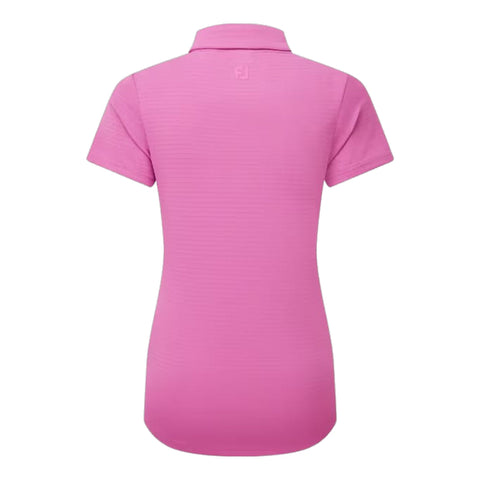 Jacquard SS Polo Damen