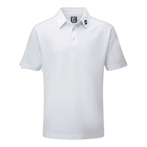 Junior Stretch Pique Solid Polo
