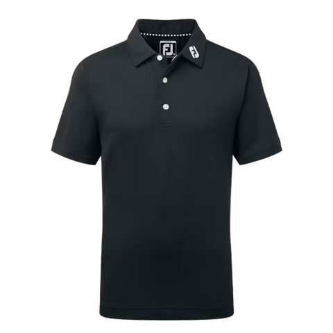 Junior Stretch Pique Solid Polo Unisex