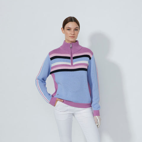 Multi-Striped Pullover Damen
