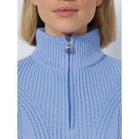 Lined Cable Pullover Damen
