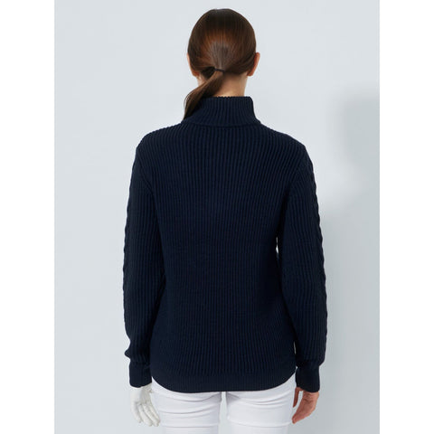 Lined Cable Pullover Damen