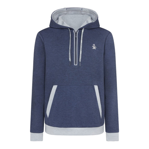 1/4 Zip Colour Block Hoodie Herren