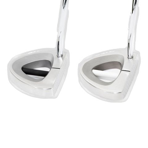 Putter X900 Aus Edelstahl mit Jucad Jumbo Puttergriff Und Schwarzem Pin (Mallet)