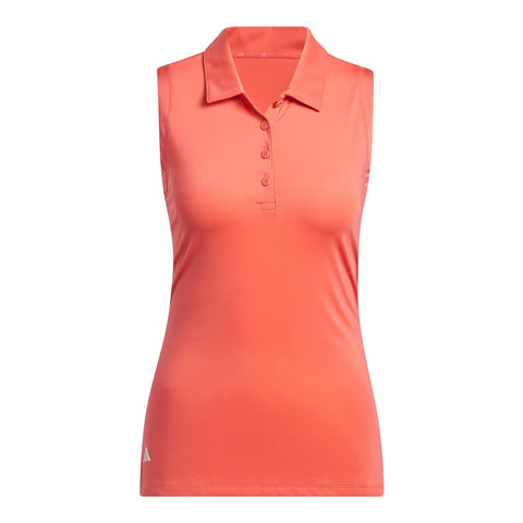 Ultimate365 Solid Sleeveless Polo Damen
