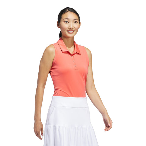 Ultimate365 Solid Sleeveless Polo Damen