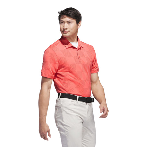 Ultimate365 Textured Jacquard Polo Shirt Herren