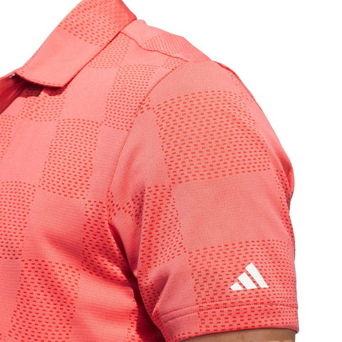 Ultimate365 Textured Jacquard Polo Shirt Herren