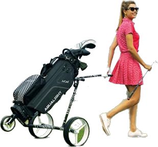 Carbon 3-rädrig Trolley