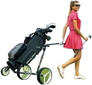 Carbon 3-rädrig Trolley
