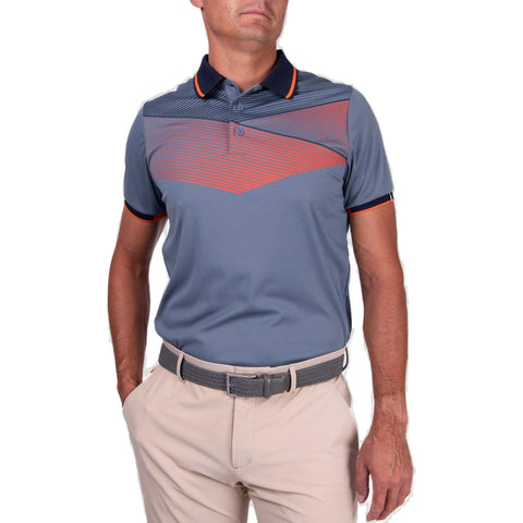 Spot Printed Golfpolo Herren