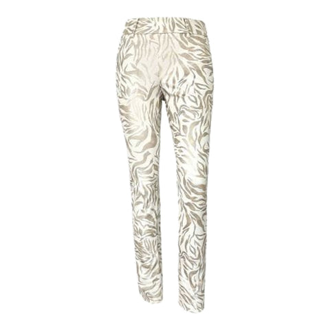 Lucy Golden Print Jersey Golfhose Damen