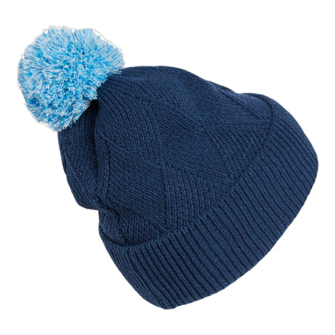Strickmütze mit Bommel Damen