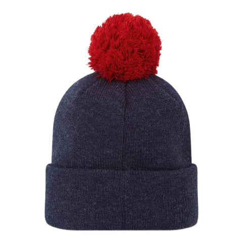 Solid Pom Pom Mütze