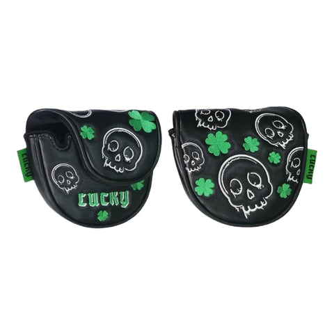 Lucky Skull Mallet Putter Headcover