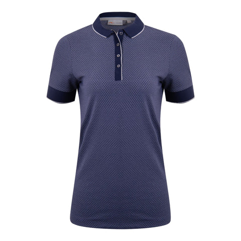 Ella Structure Polo Polohemd Damen