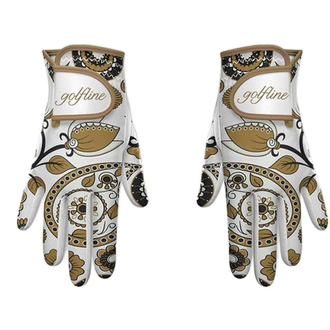 Ornament Sand Golfhandschuh Damen