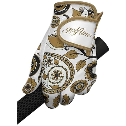 Ornament Sand Golfhandschuh Damen