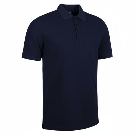 Kinloch Polo Pique Logo Herren