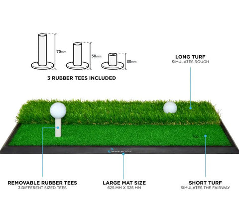 Dual Turf 2 in 1 Hitting-Mat