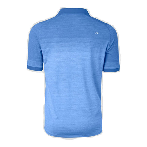 Melange Fading Poloshirt Herren