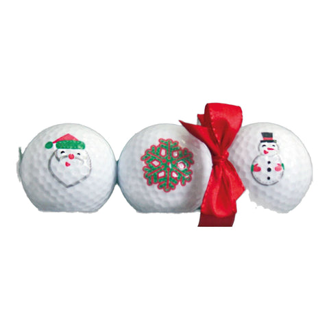 Nikolaus-Schneeflocken-Schneemann Golfbälle
