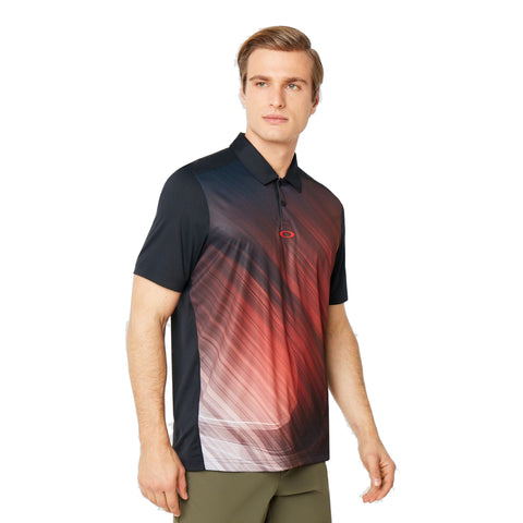 Exploded Ellipse SS Poloshirt Herren