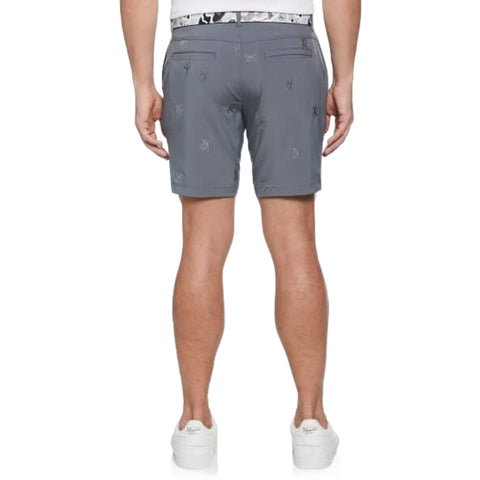 Space Dyed Pete Embroidered Short Herren