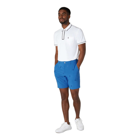 Space Dyed Pete Embroidered Short Herren