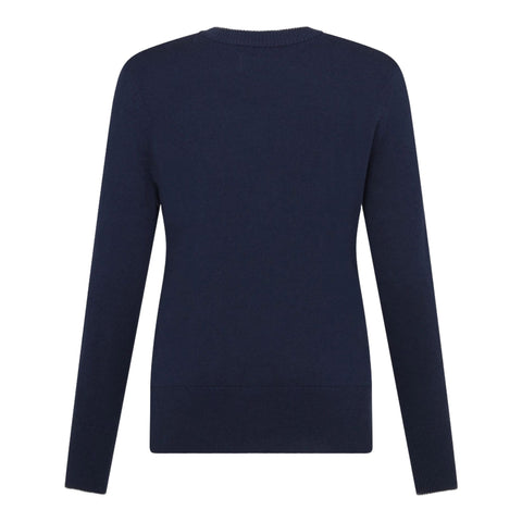 Solid Pullover Damen