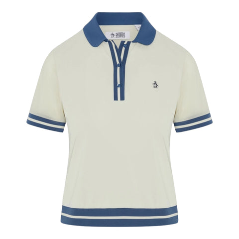 Waist Length Colourblock Polo Damen