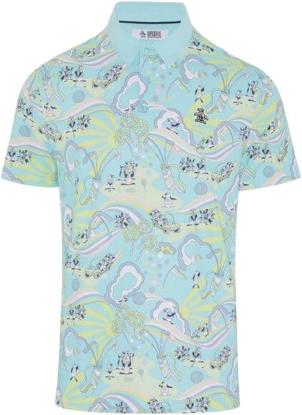 Heritage Print Golf Polo Herren