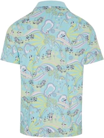 Heritage Print Golf Polo Herren